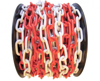 Plastic Traffic Chain (RED-WHITE) -UT3110