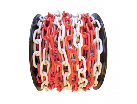 Plastic Traffic Chain (RED-WHITE) -UT3110